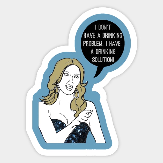 Drinking Solution Sticker by Katsillustration